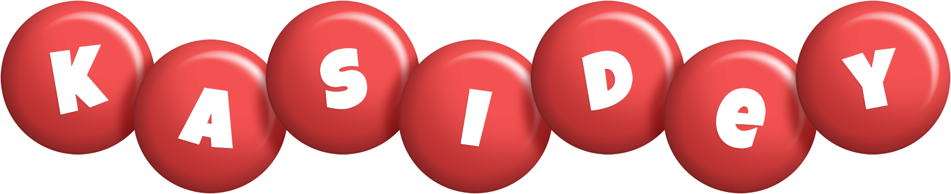 Kasidey candy-red logo