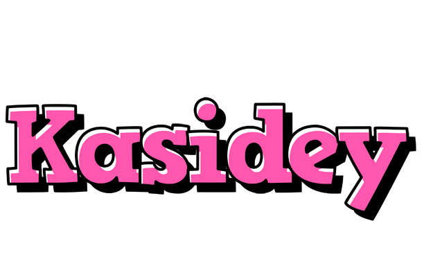 Kasidey girlish logo