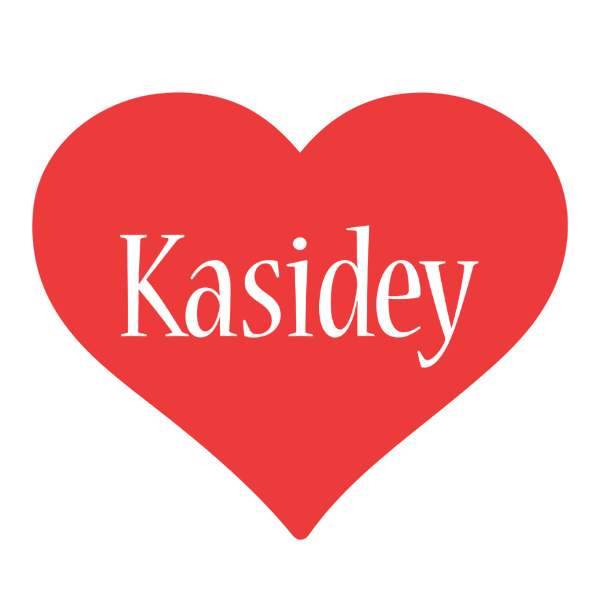 Kasidey love logo
