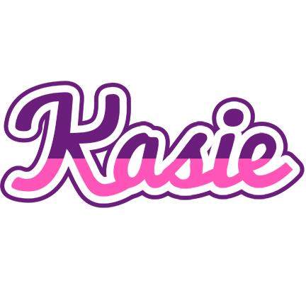 Kasie cheerful logo