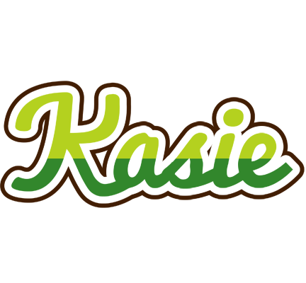 Kasie golfing logo