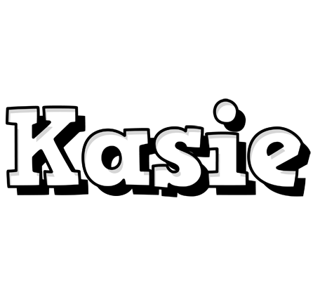 Kasie snowing logo