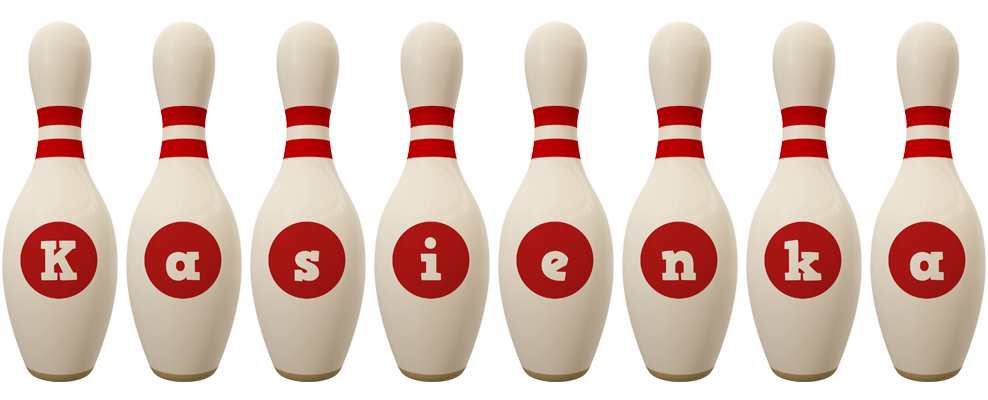 Kasienka bowling-pin logo