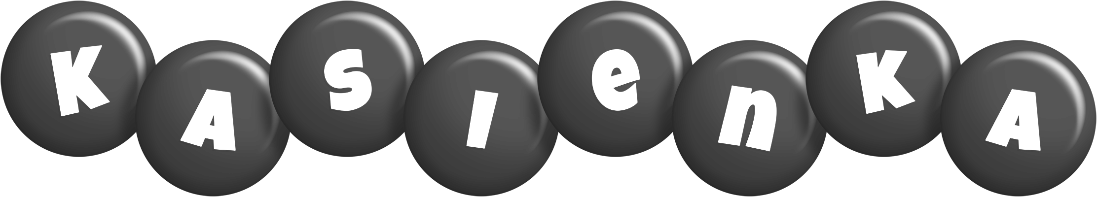 Kasienka candy-black logo