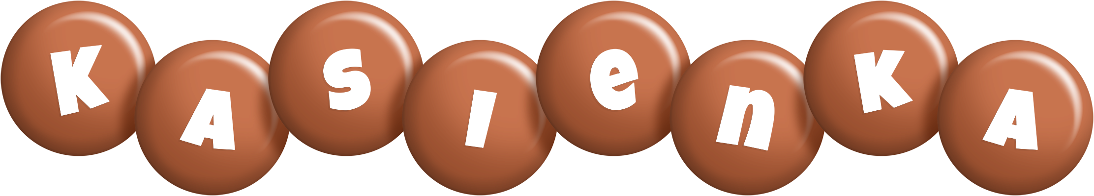 Kasienka candy-brown logo