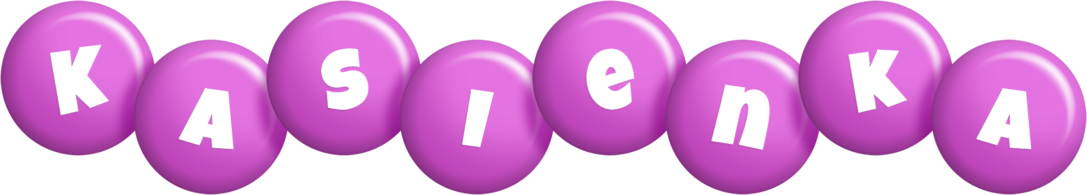 Kasienka candy-purple logo
