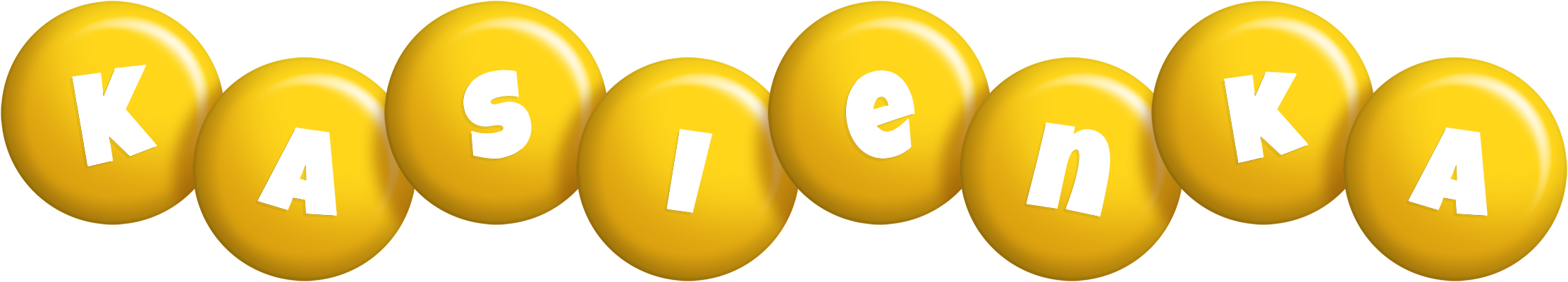 Kasienka candy-yellow logo