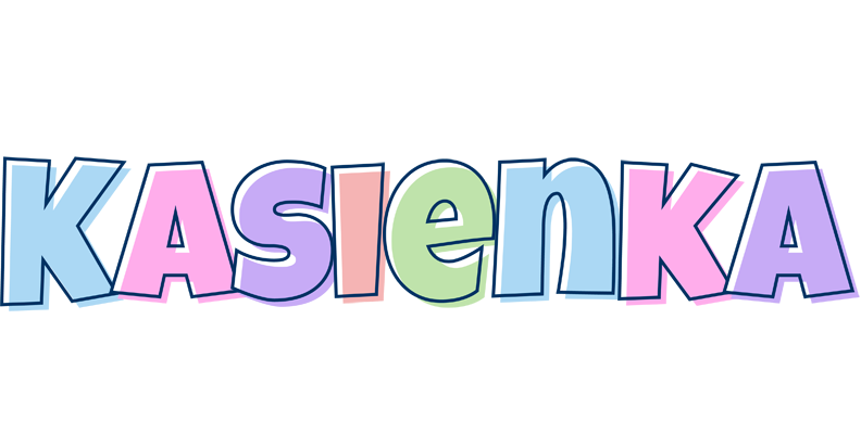 Kasienka pastel logo