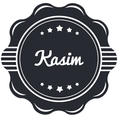 Kasim badge logo