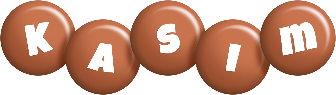 Kasim candy-brown logo