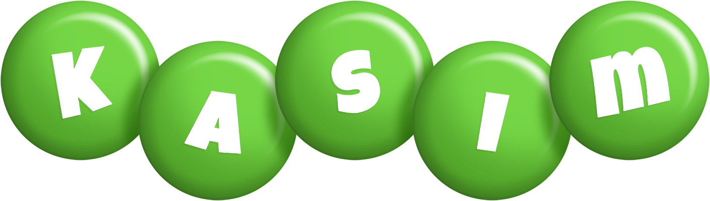 Kasim candy-green logo