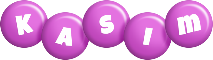 Kasim candy-purple logo