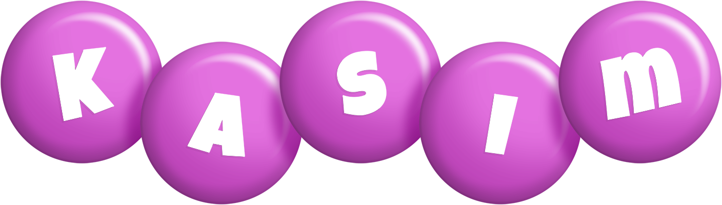 Kasim candy-purple logo