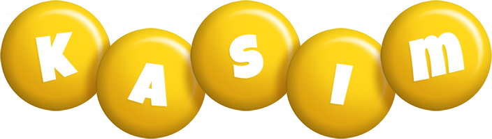 Kasim candy-yellow logo