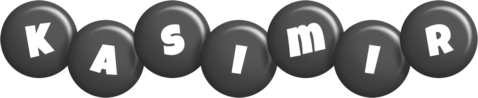 Kasimir candy-black logo