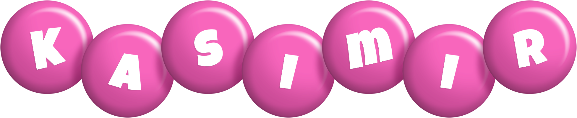 Kasimir candy-pink logo