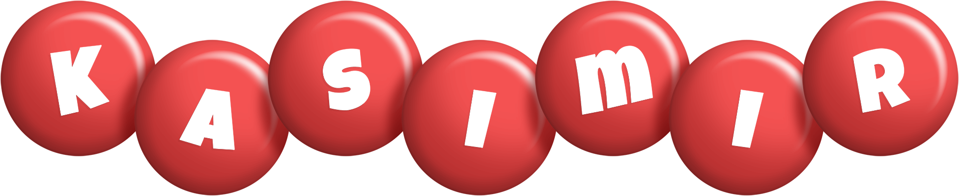 Kasimir candy-red logo