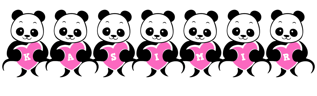 Kasimir love-panda logo