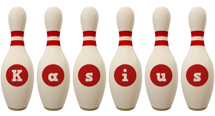 Kasius bowling-pin logo