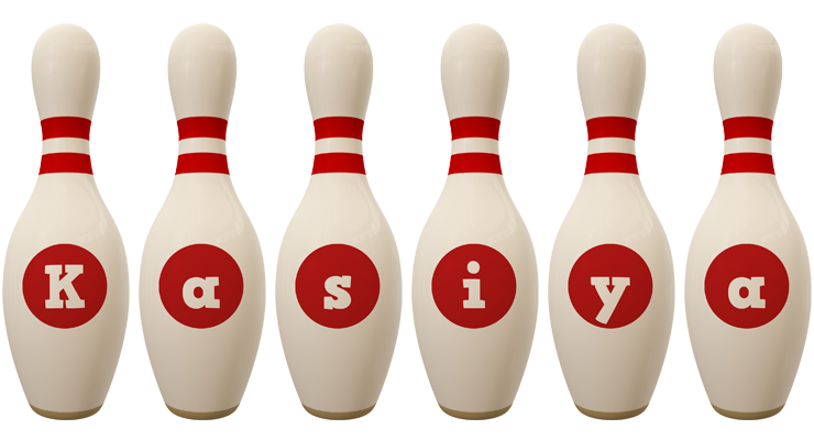 Kasiya bowling-pin logo