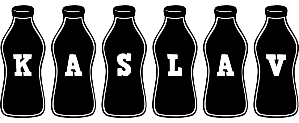 Kaslav bottle logo