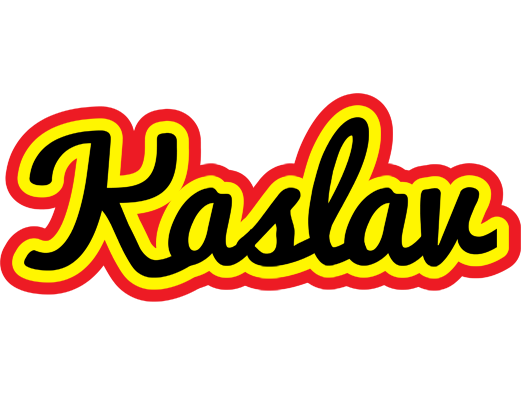 Kaslav flaming logo