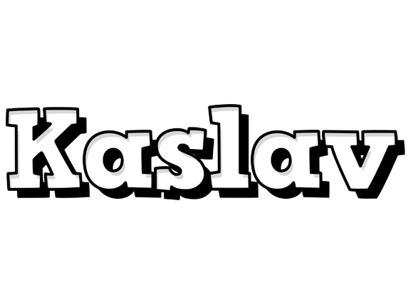 Kaslav snowing logo