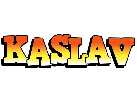 Kaslav sunset logo