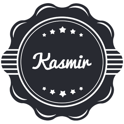 Kasmir badge logo