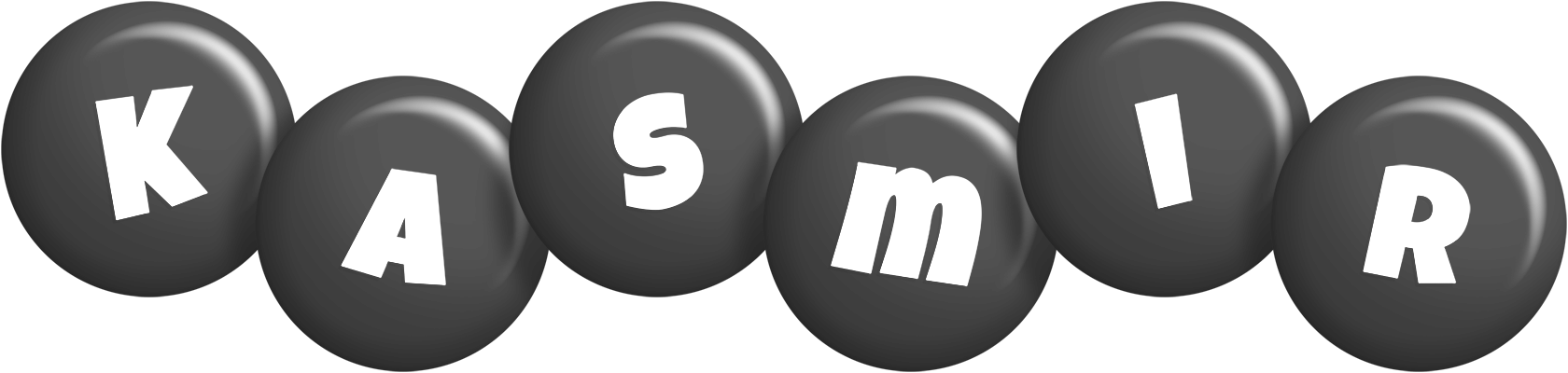 Kasmir candy-black logo