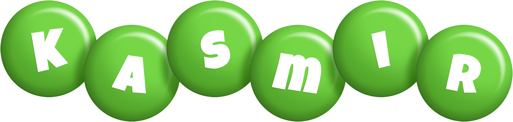 Kasmir candy-green logo