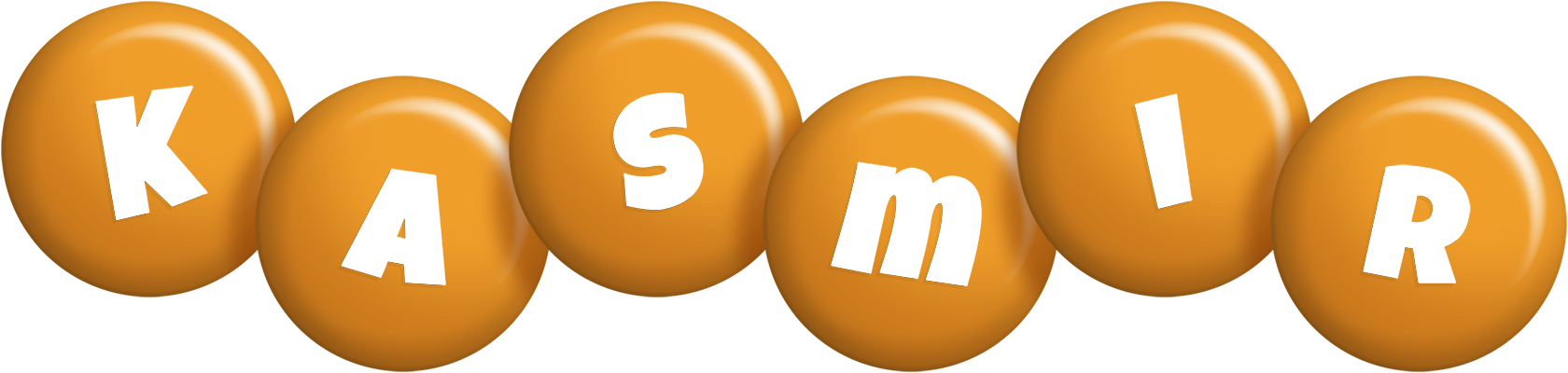 Kasmir candy-orange logo