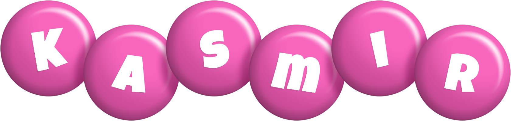 Kasmir candy-pink logo