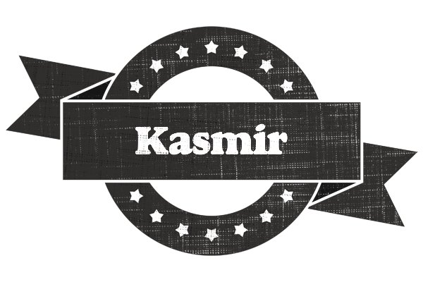 Kasmir grunge logo