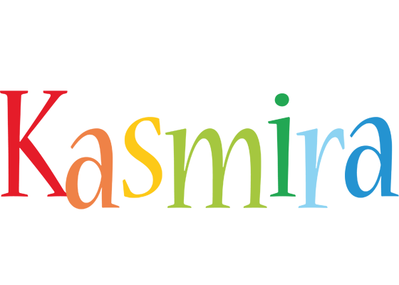 Kasmira birthday logo