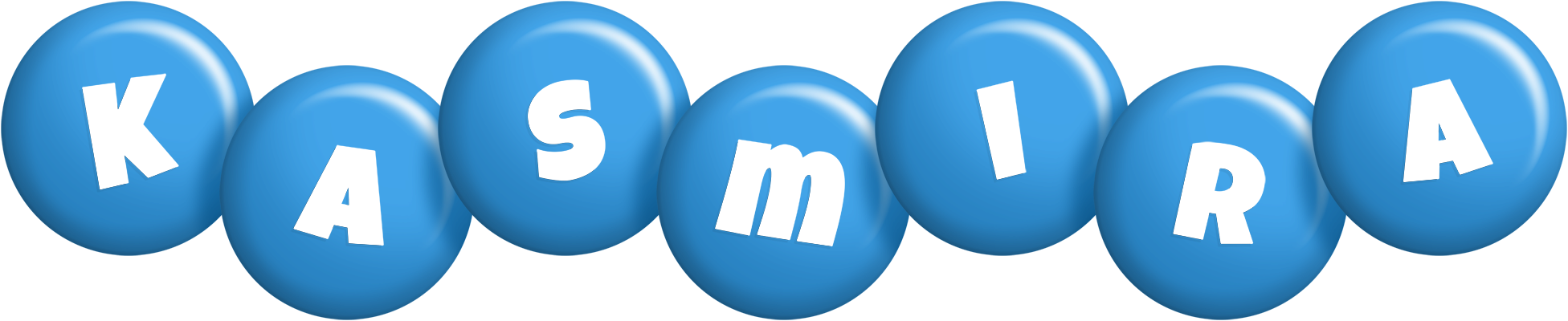 Kasmira candy-blue logo