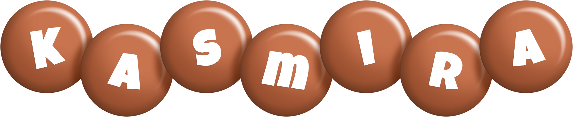 Kasmira candy-brown logo