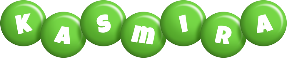 Kasmira candy-green logo