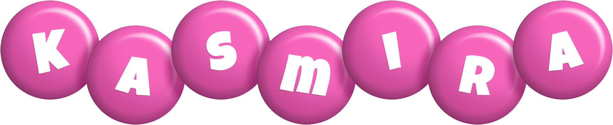 Kasmira candy-pink logo