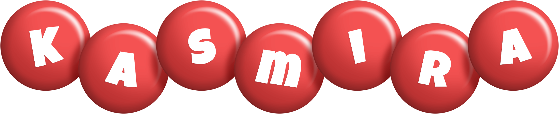Kasmira candy-red logo