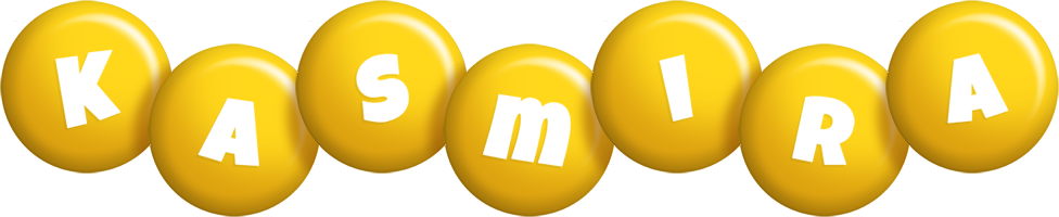 Kasmira candy-yellow logo