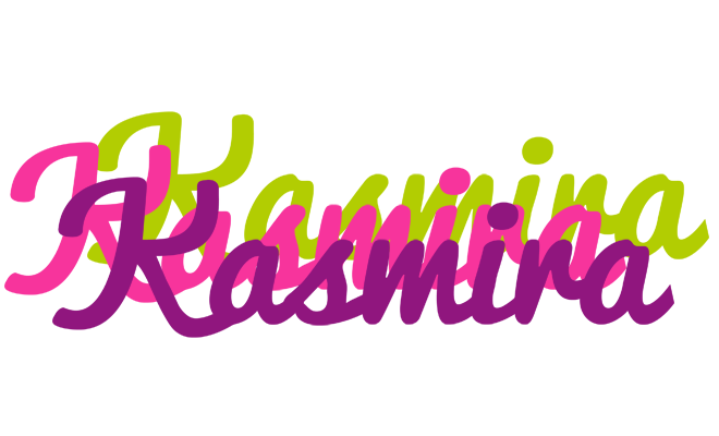 Kasmira flowers logo