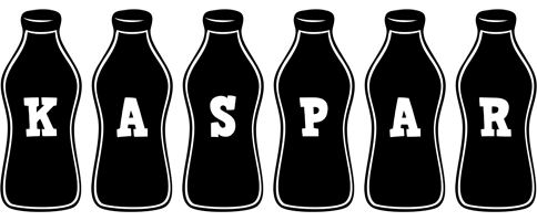 Kaspar bottle logo