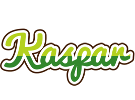 Kaspar golfing logo