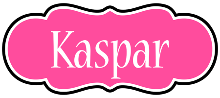 Kaspar invitation logo