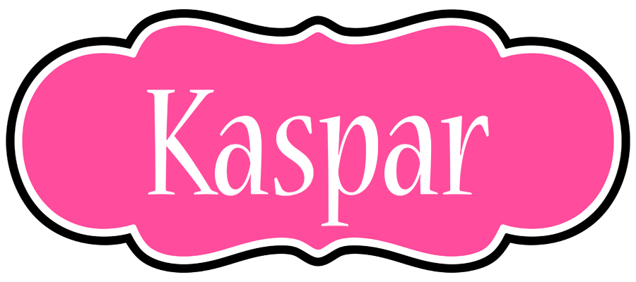 Kaspar invitation logo