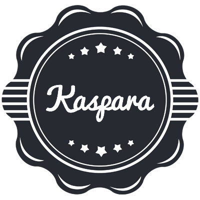 Kaspara badge logo