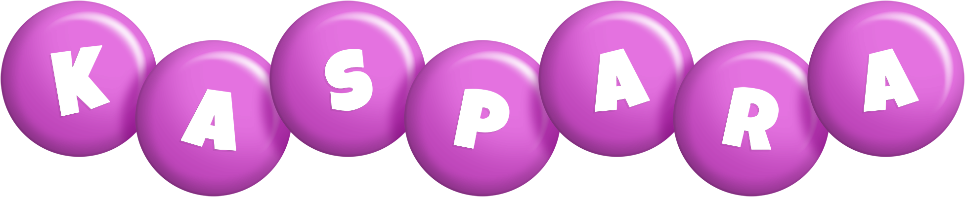Kaspara candy-purple logo