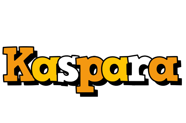 Kaspara cartoon logo