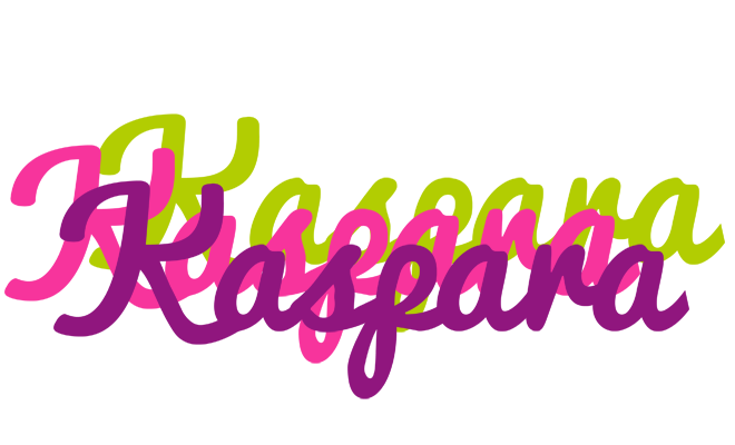 Kaspara flowers logo